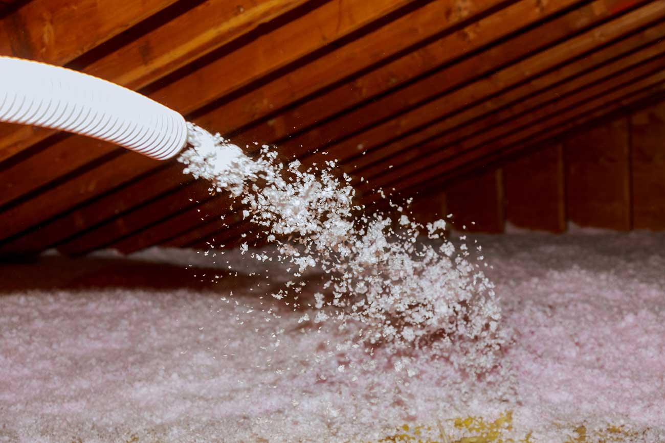 blow in insulation
