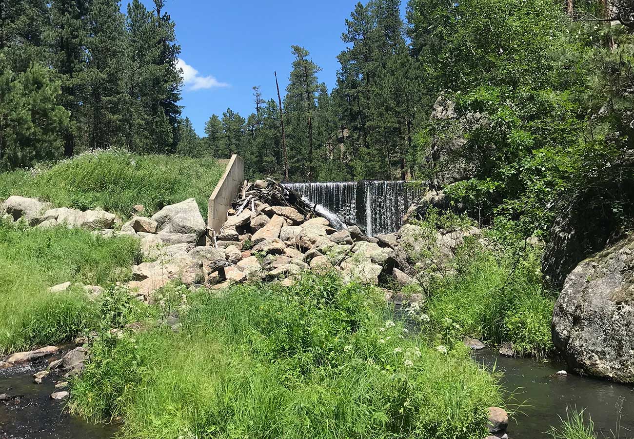 dam at grace coolidge trail