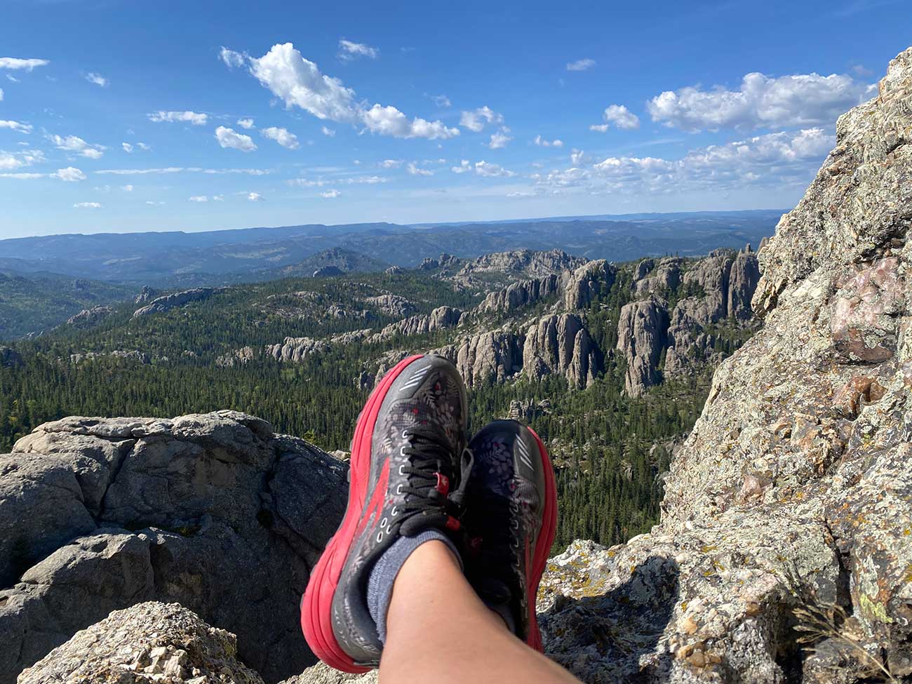 little devils tower view from the top