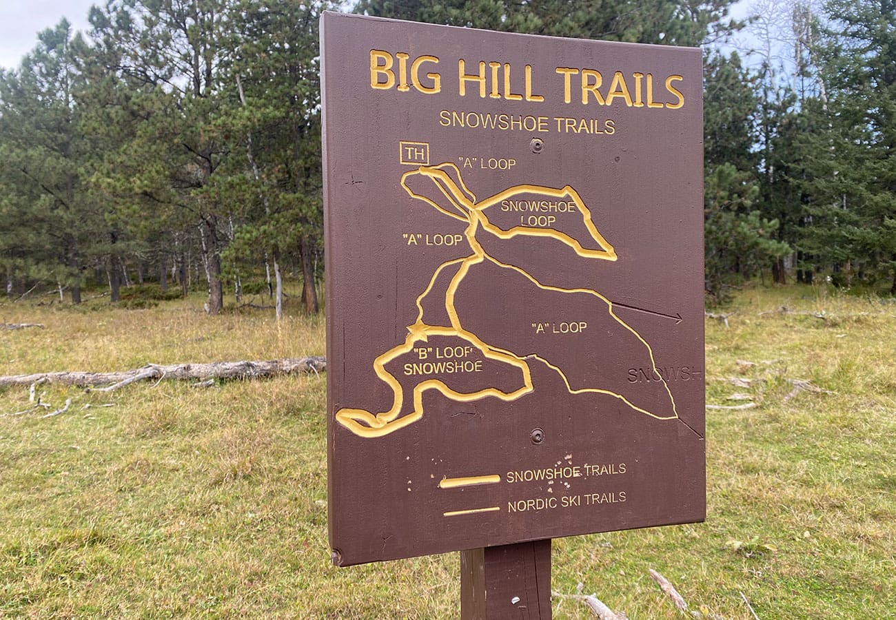 big hill sign