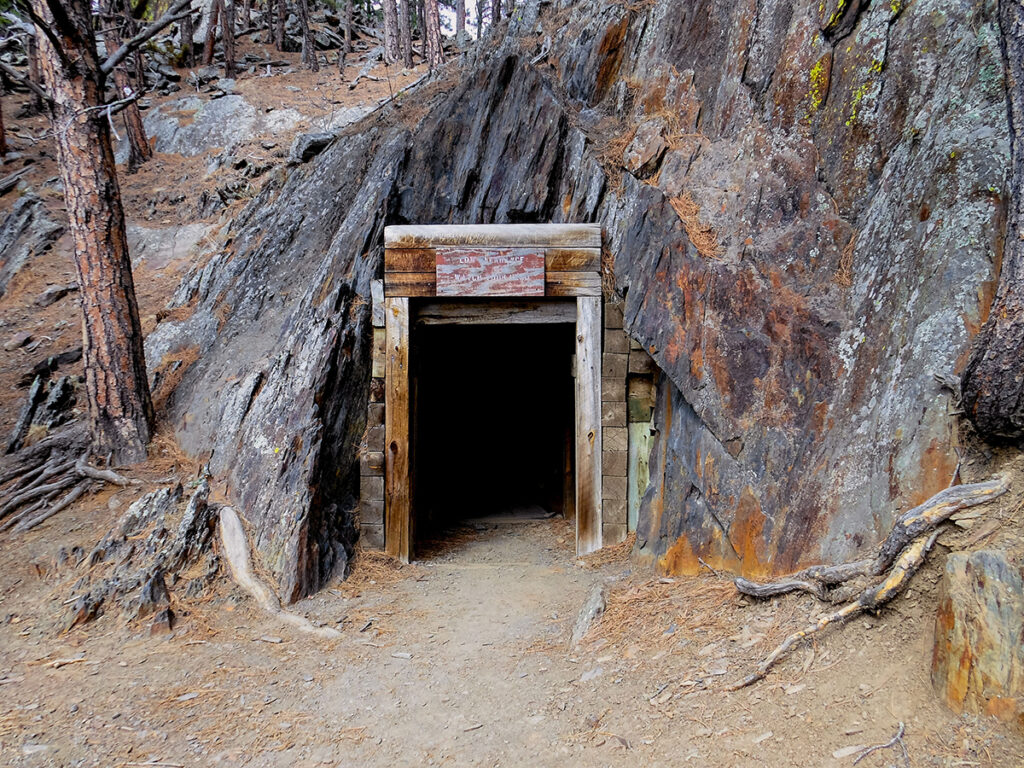 Tunnel Entrance along Spring Creek Loop Trail near Rapid City, SD