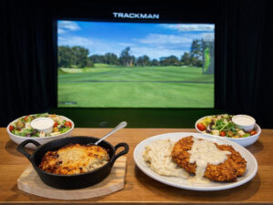 The Clubhouse of Spearfish simulator and food options.