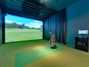 Gold simulator at The Clubhouse of Spearfish
