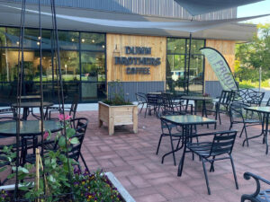 Dunn Brothers Coffee Rapid City outdoor patio seating
