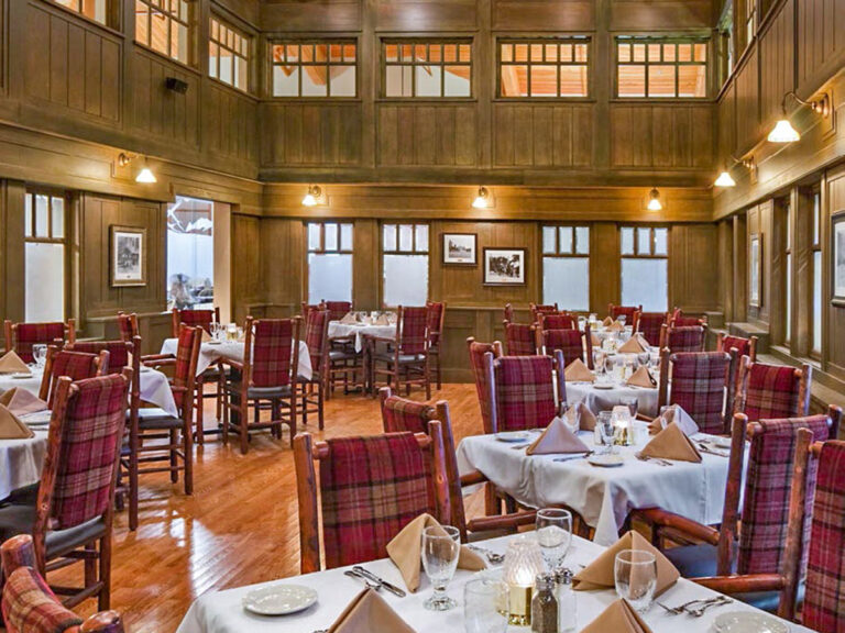 Custer State Park dining room in gaming lodge