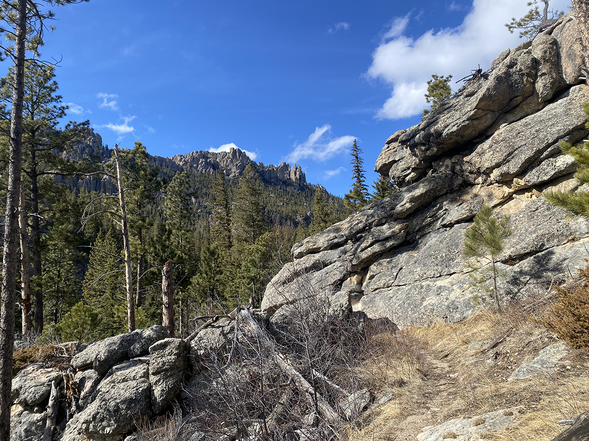 Norbeck Trail Black Hills rock formation