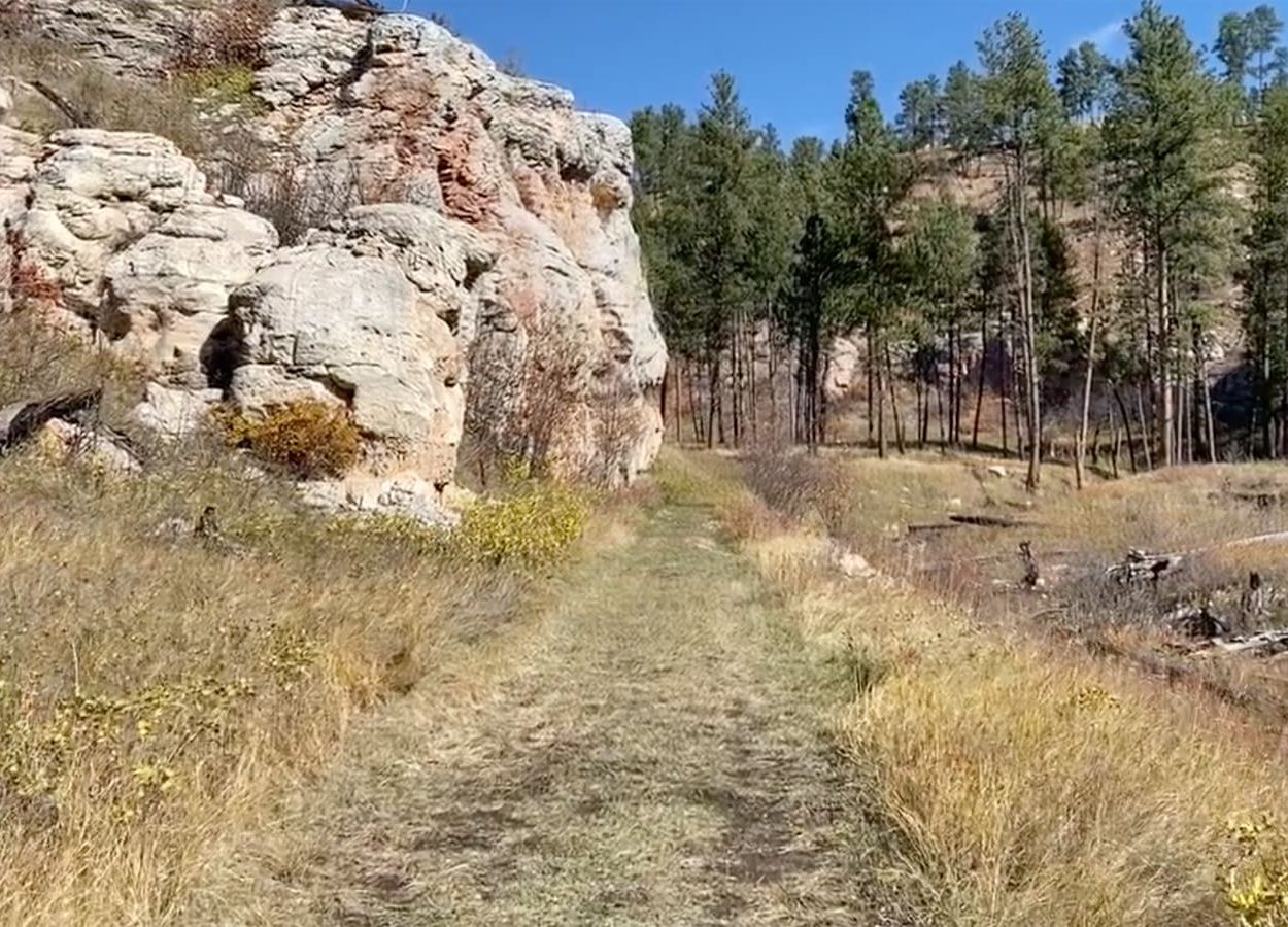 Canyons Trail Rocky Outcrop Path