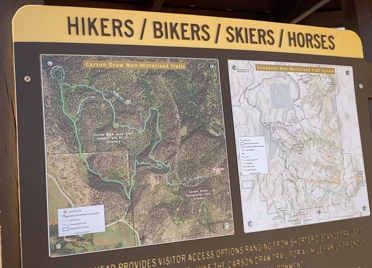 Carson Draw Trail Sign