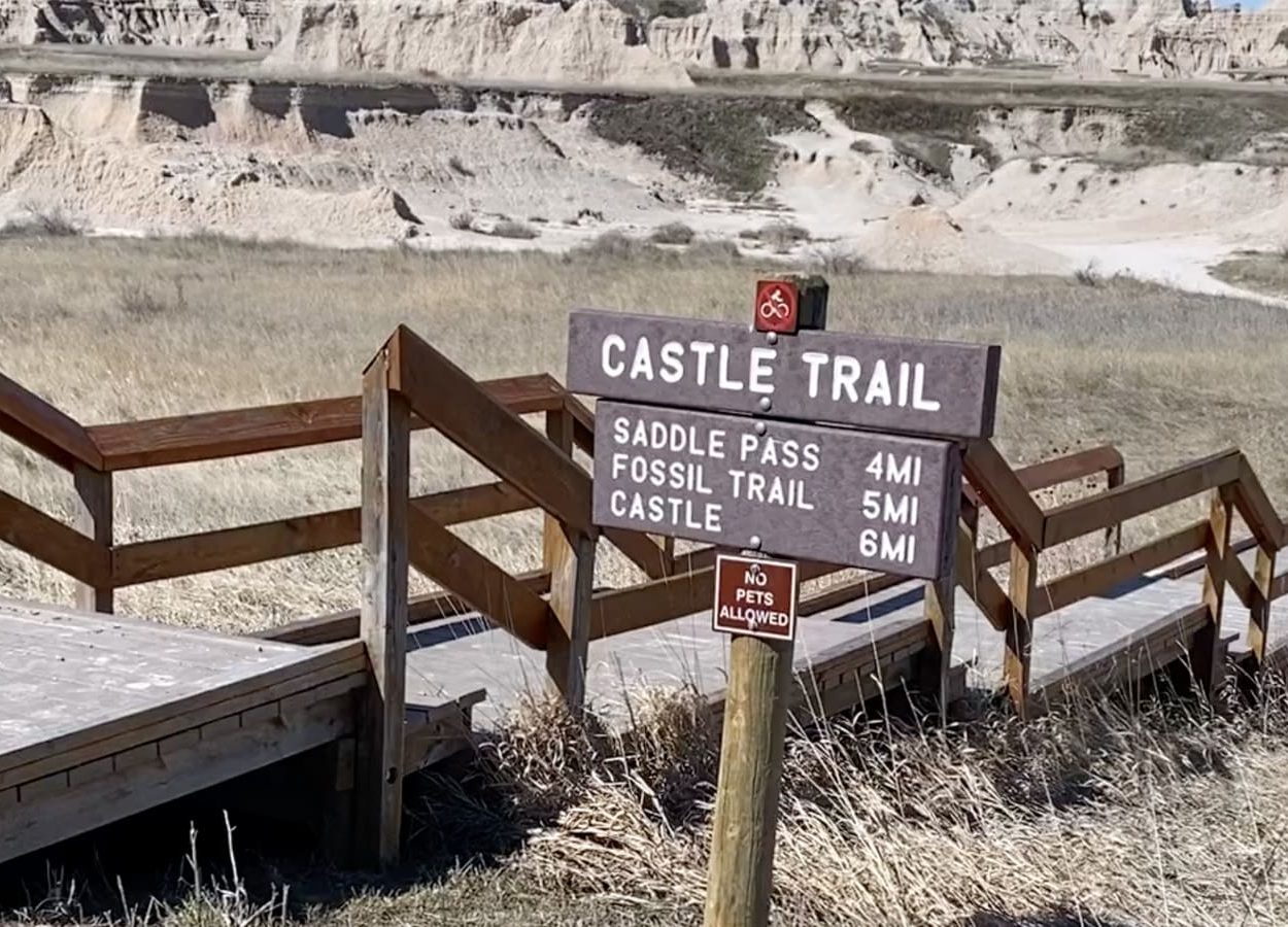 Castle Trail Sign