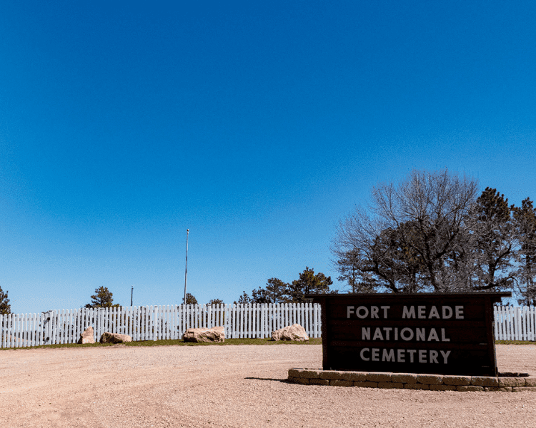 Centennial Trail - Fort Meade to Alkali Creek Fort Meade National Cemetery