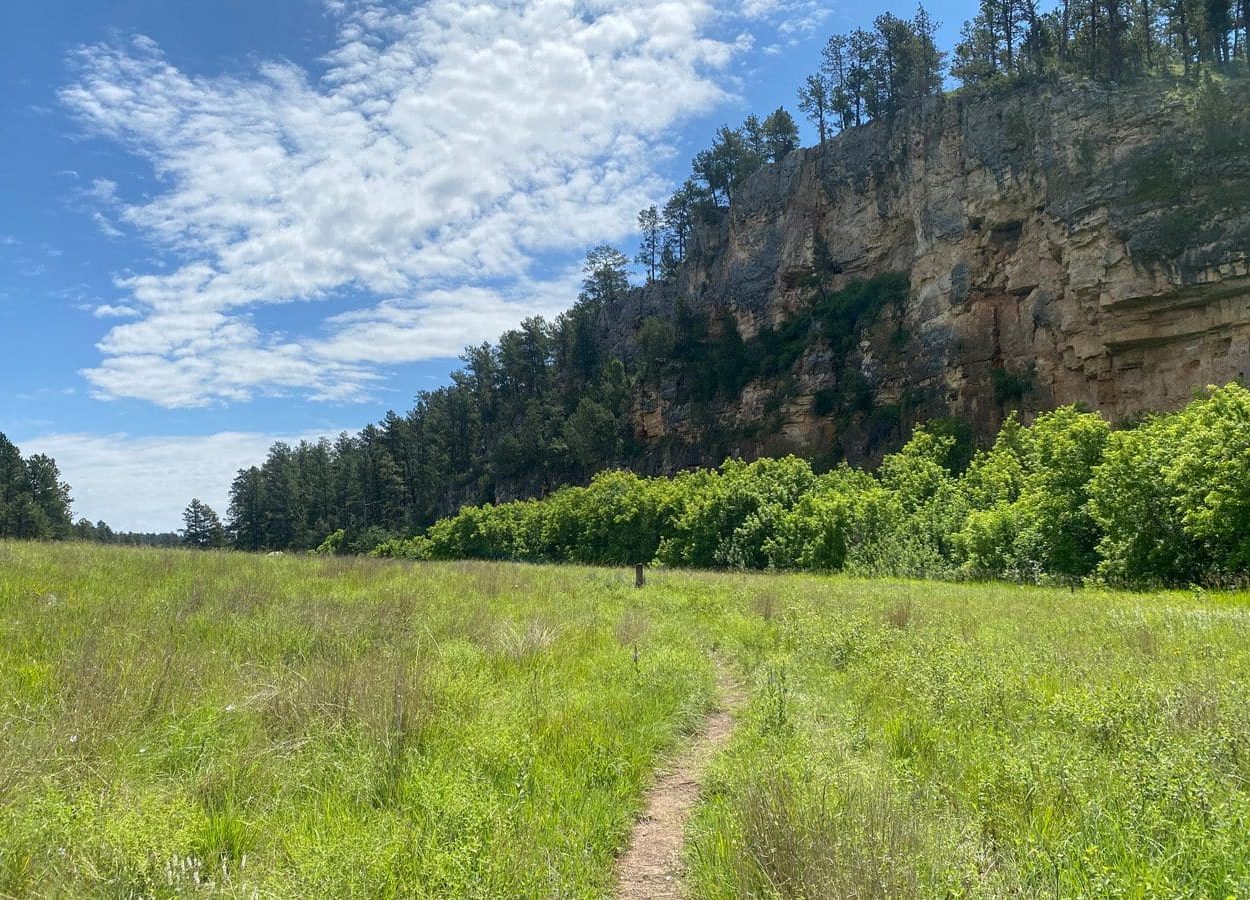 Cold Brook Canyon Trail Rock Side