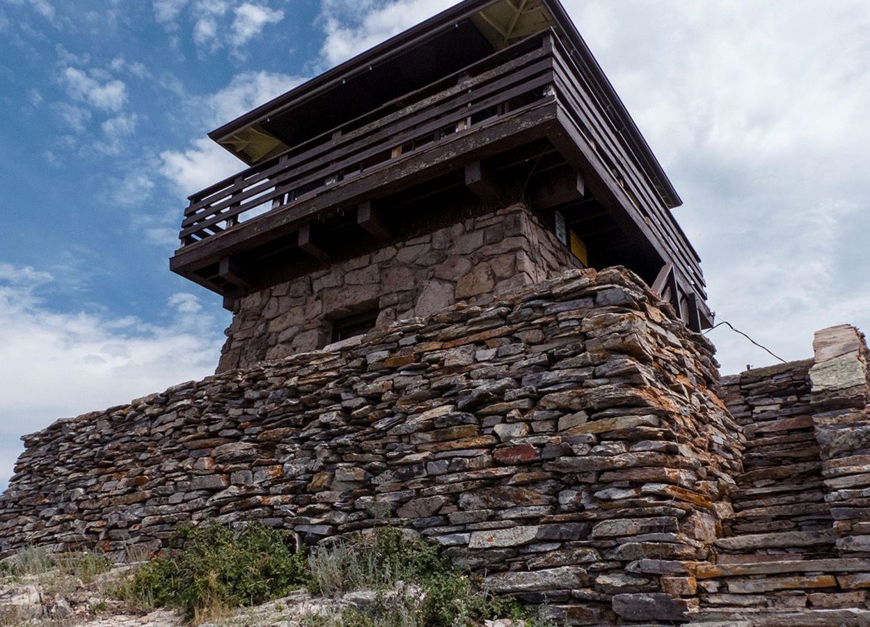 Custer Peak Watch Tower Header
