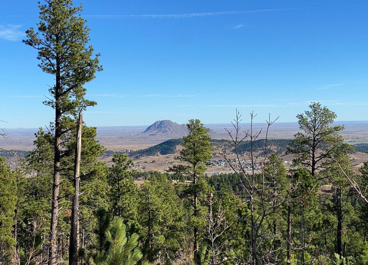 Deadman Mountain Summit Bear Butte View