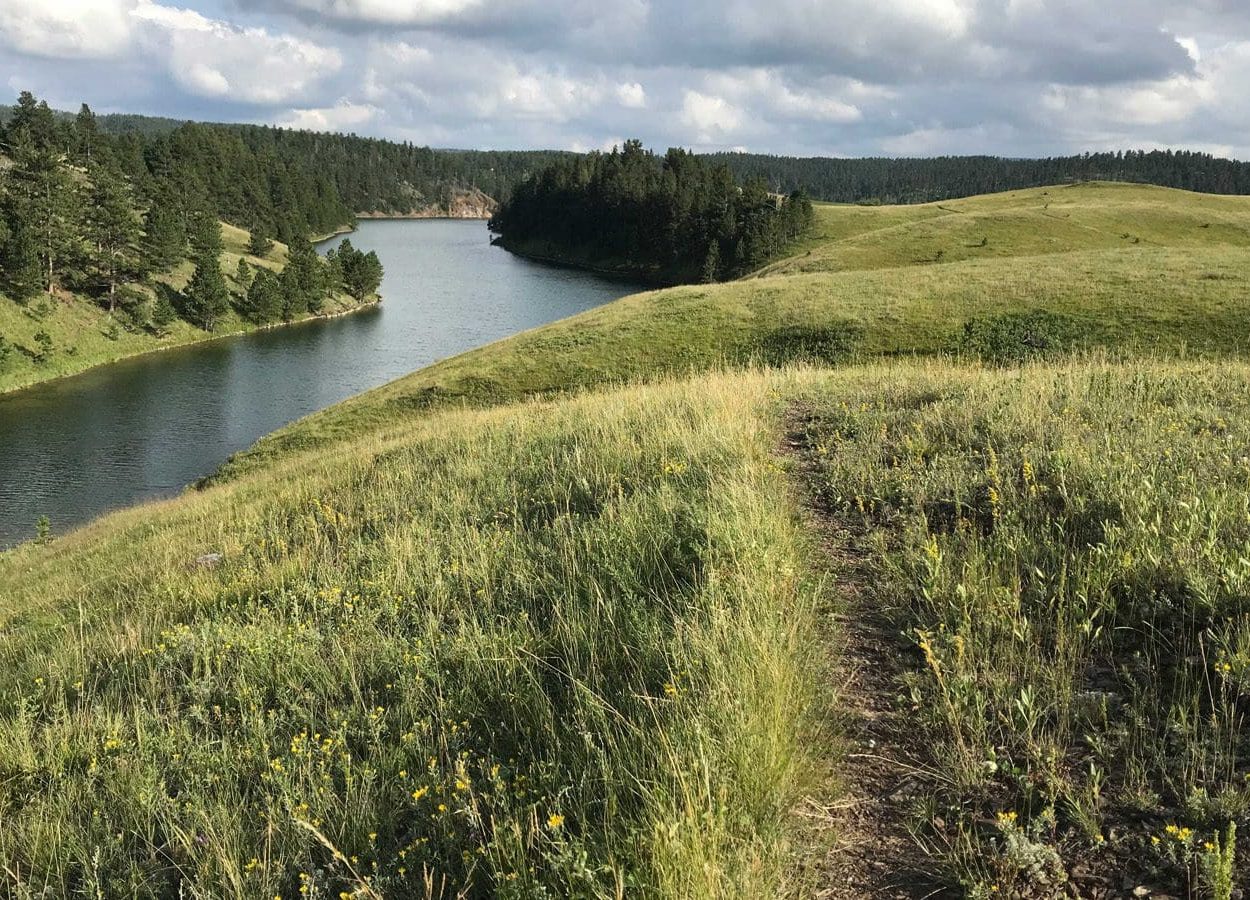 Deerfield Lake Loop Grass Path Trail