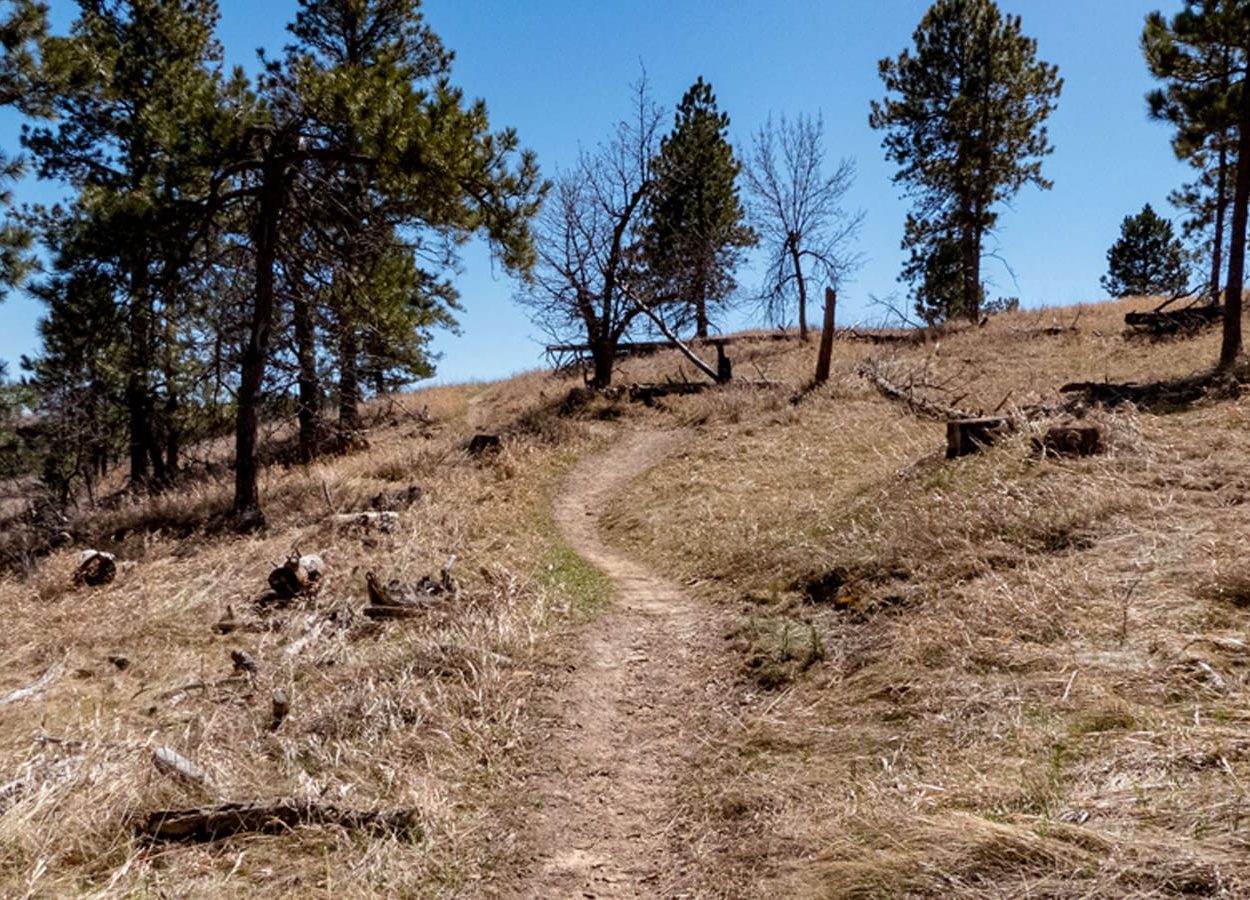 Fort Meade Trail Uphill