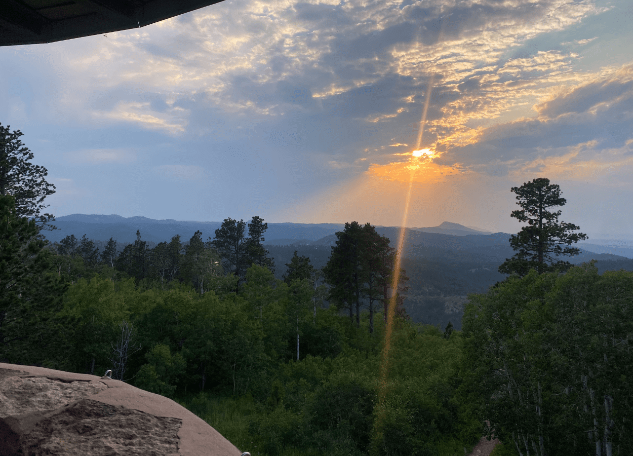 Mount Roosevelt Tower Outlook