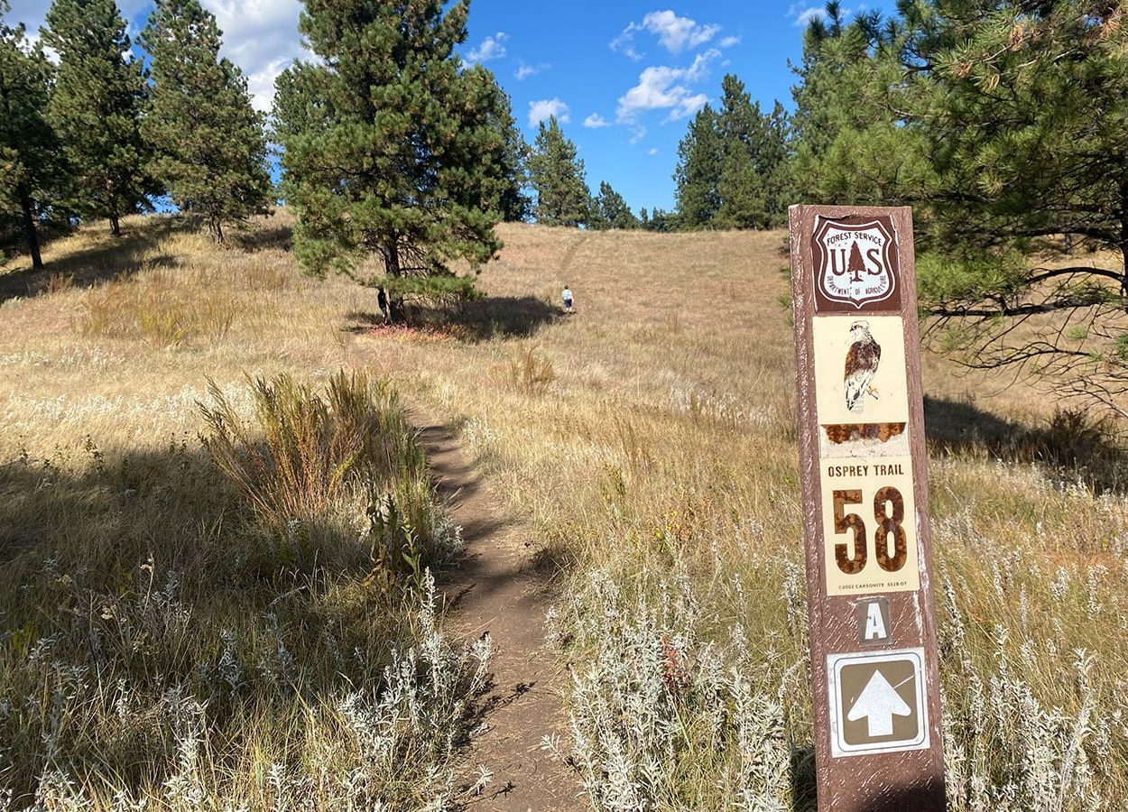 Osprey Trail Trail Marker