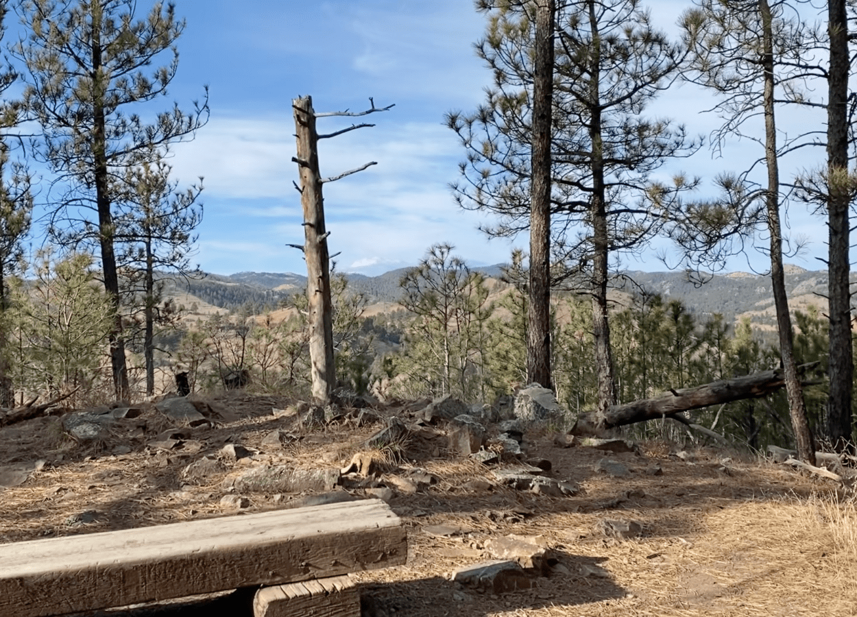 Rankin Ridge Bench View