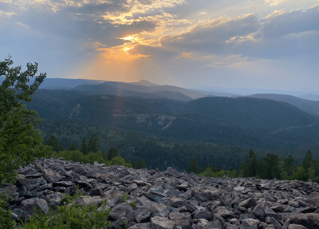 Roosevelt Tower Sunset Rocks