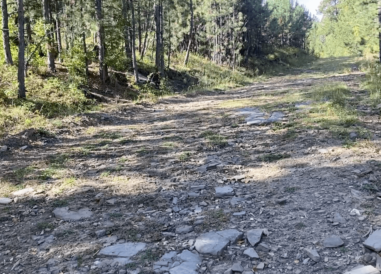 Saint Elmo Peak Dirt Path