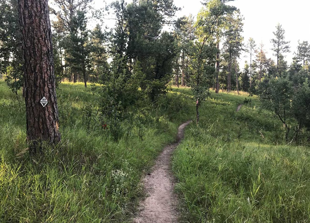 centennial trail near sturgis
