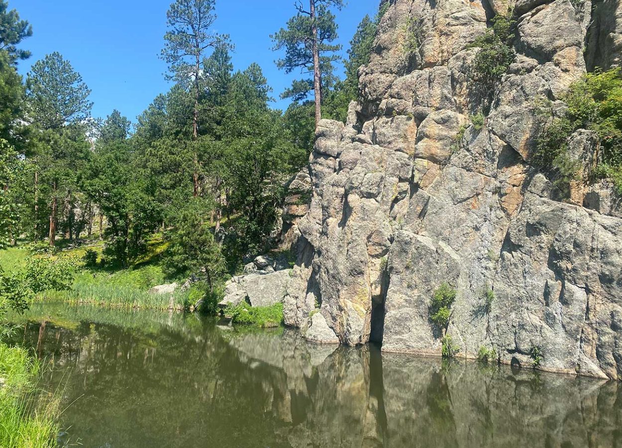 pond on grace coolidge trail