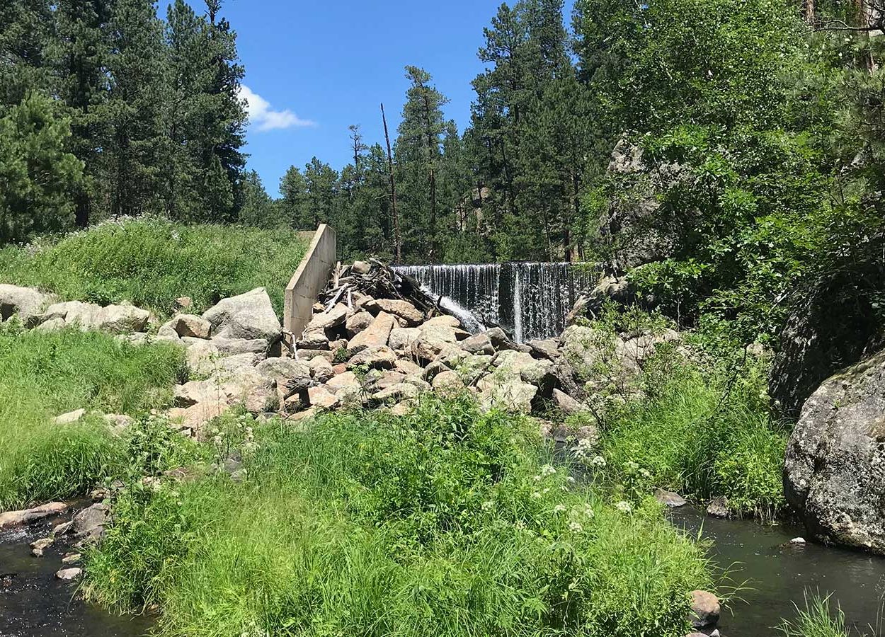 dam at grace coolidge trail