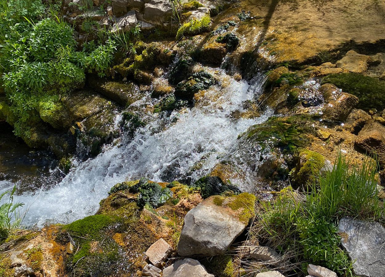 clear creek at iron creek trail spearfish