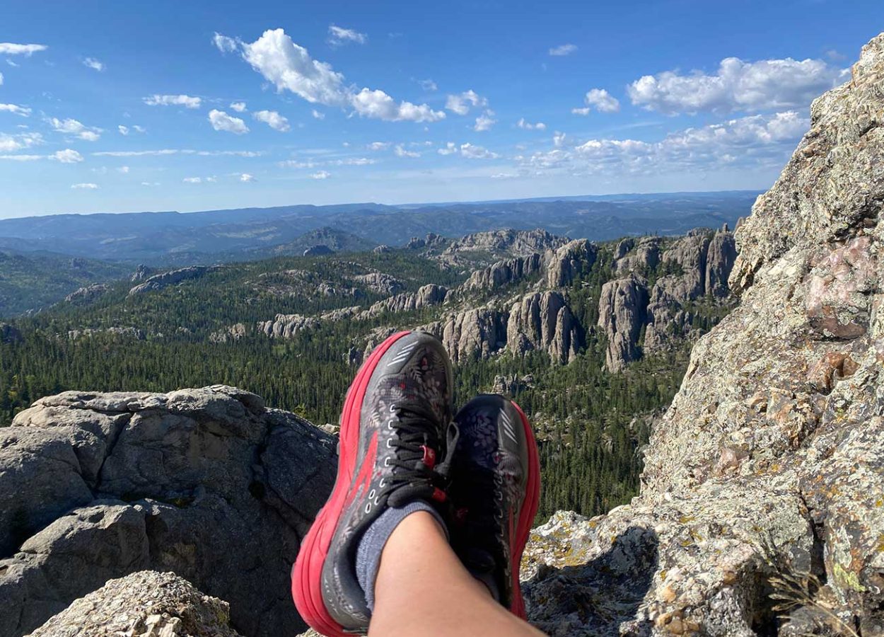 little devils tower view from the top