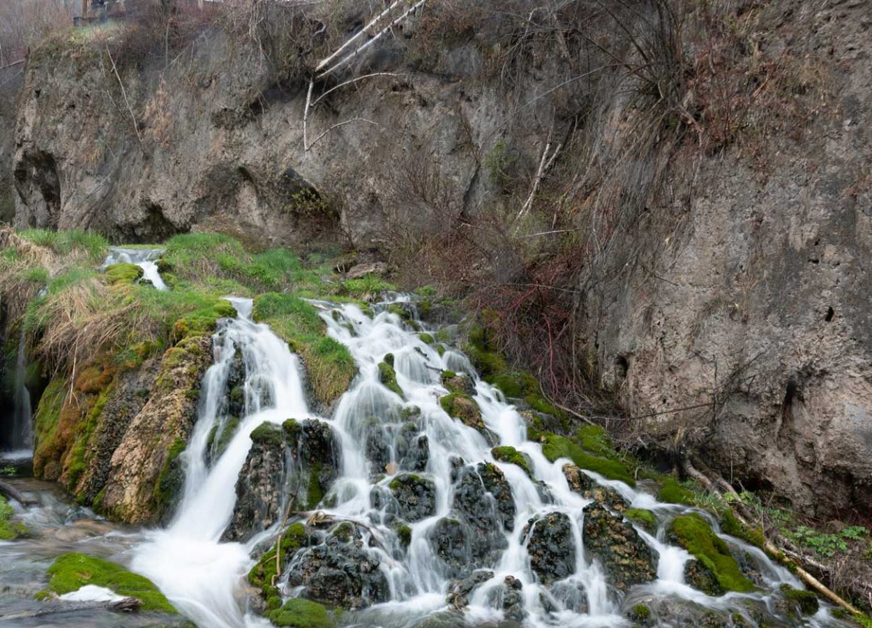 Roughlock Falls Trail in Spearfish Canyon, SD