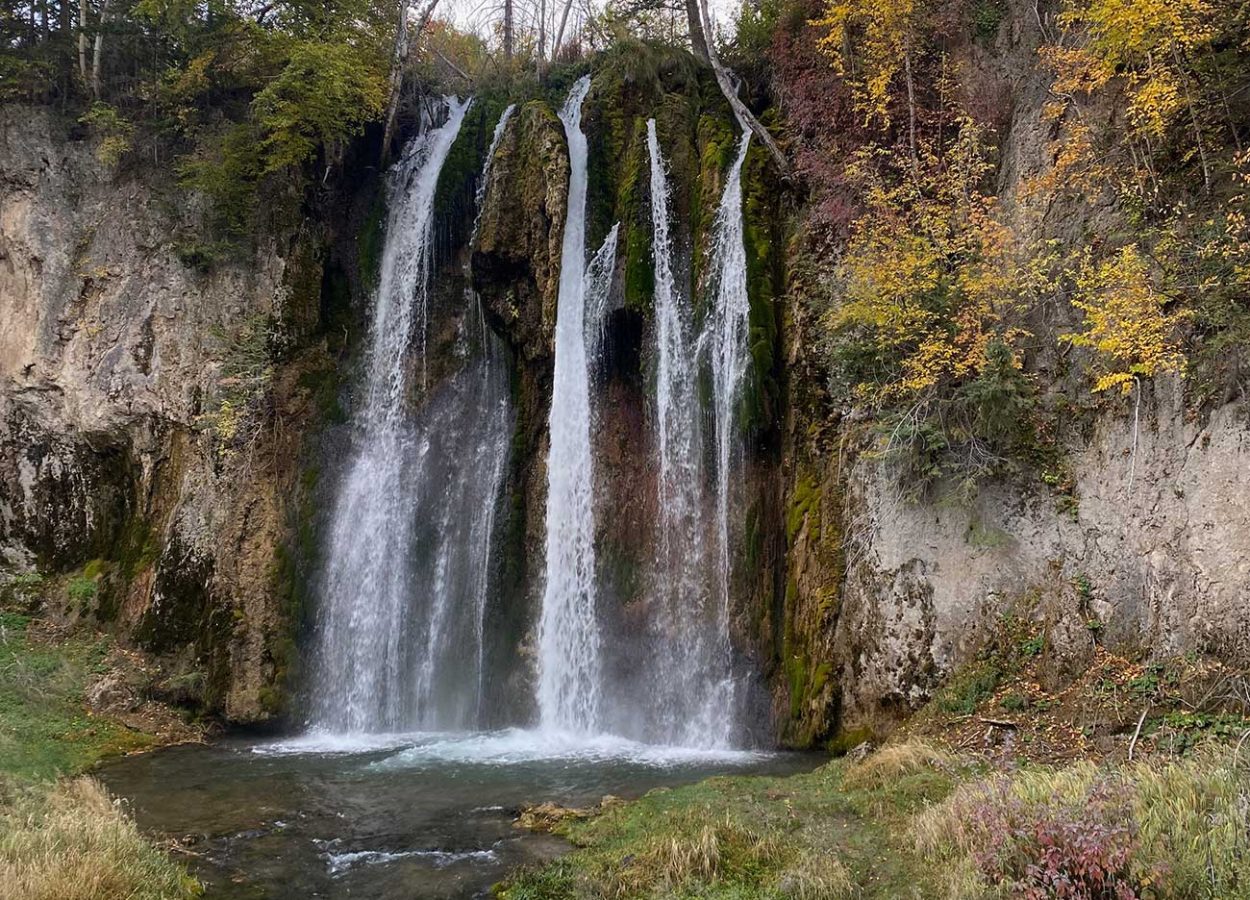 spearfish falls autumn